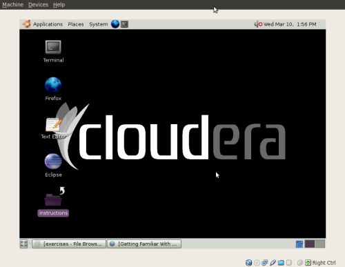 Cloudera-virtualbox