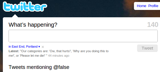 False