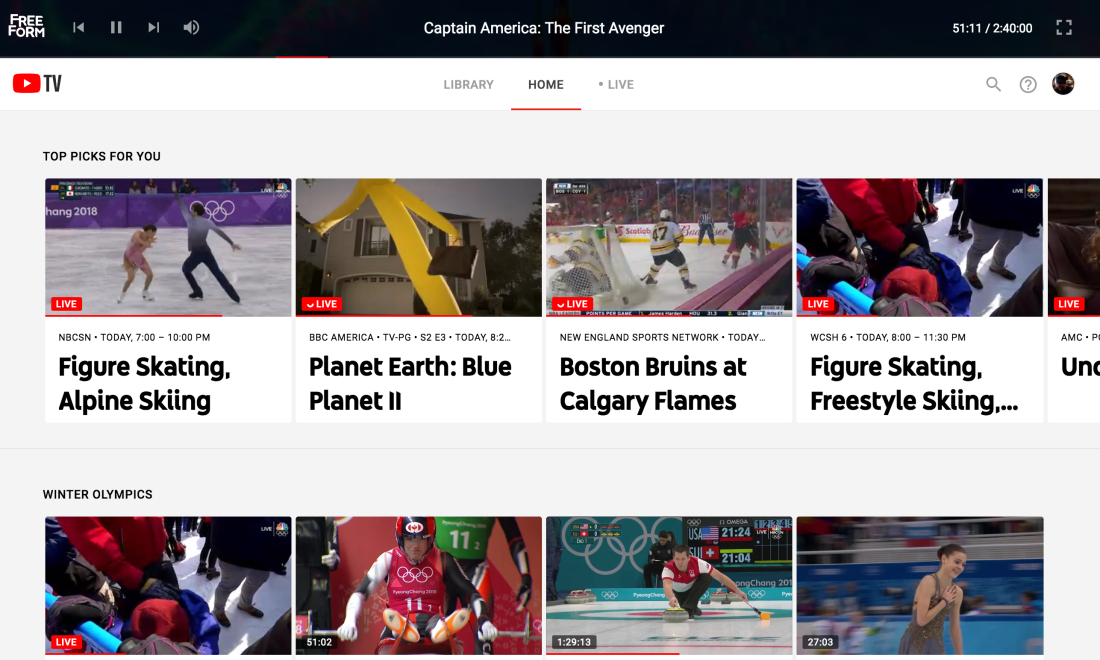 youtube-tv-live-page